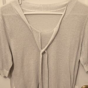 Chic White Women's Blouse